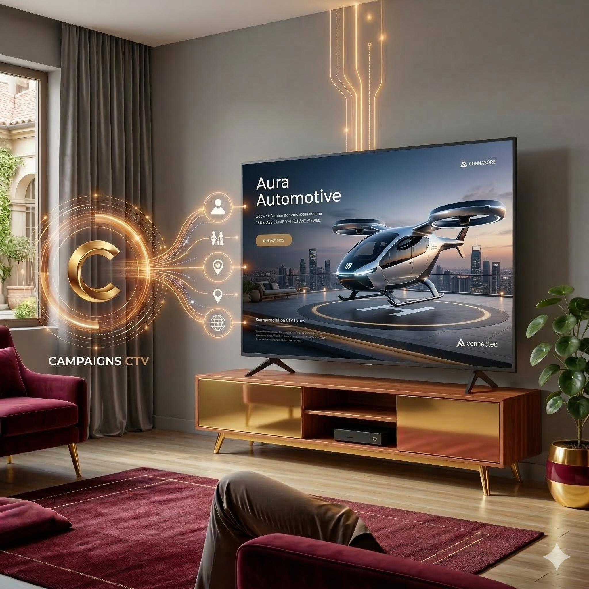 Kampanie CTV - Connected TV Smart TV Streaming